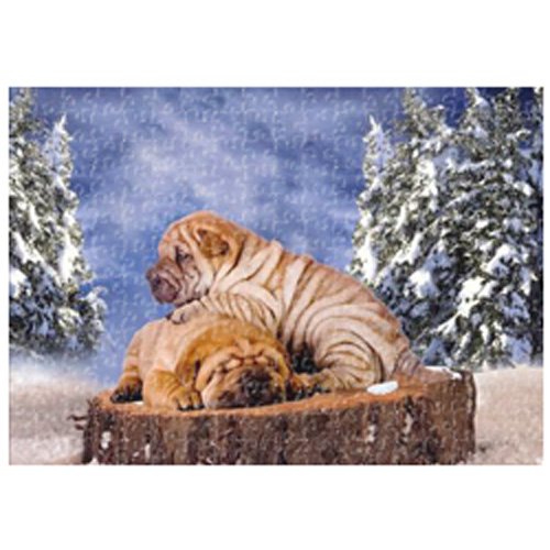 Shar Pei 500 Pc. Puzzle with Photo Tin