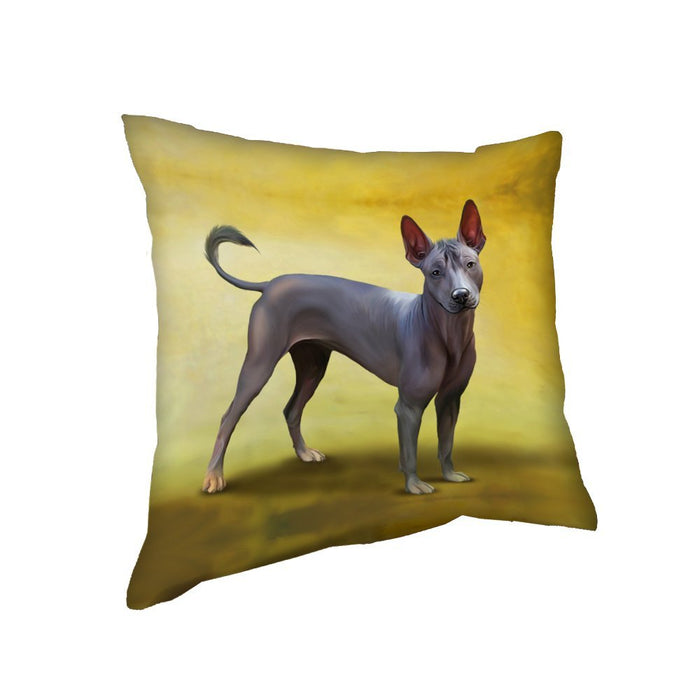 Xoloitzcuintle Dog Throw Pillow