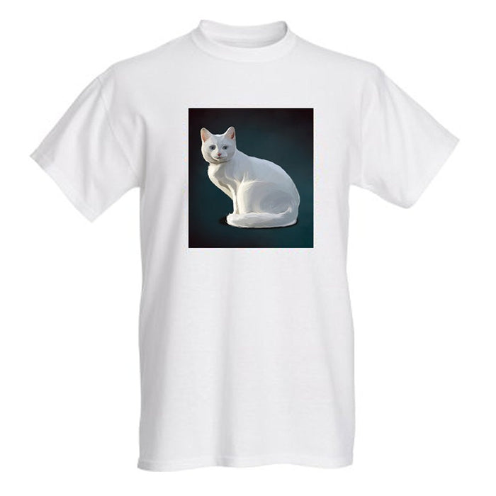 White Albino Cat T-Shirt