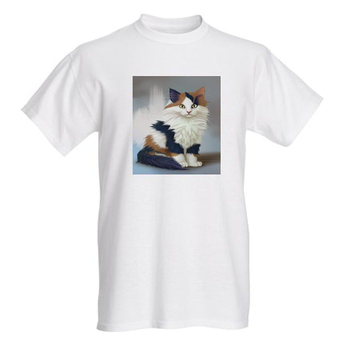 Women's Calico Kitten Cat T-Shirt