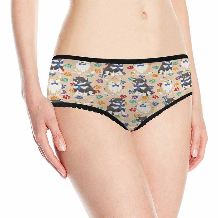 Shiba Inu Dogs Blue  Women&#039;s All Over Print Classic Briefs