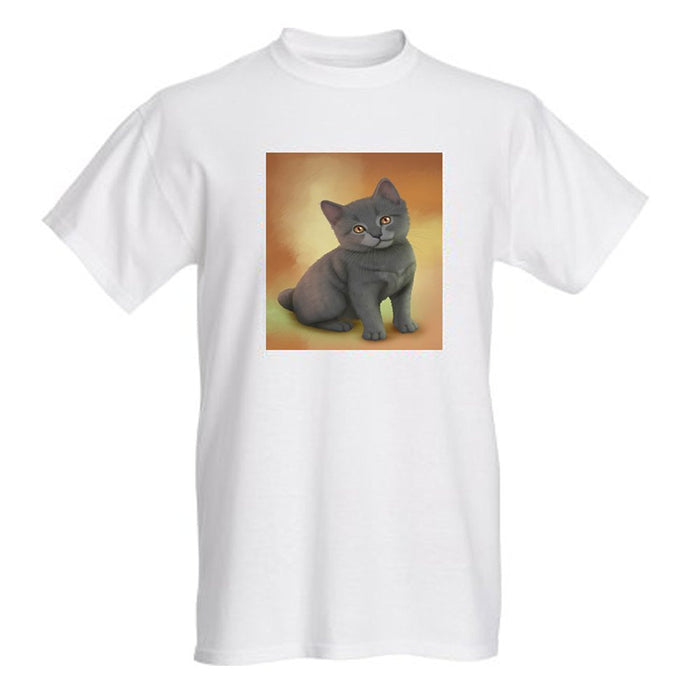 Women's Chartreux Kitten Cat T-Shirt