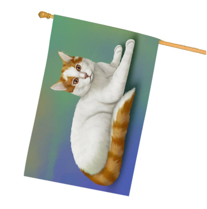 Turkish Van Cat House Flag
