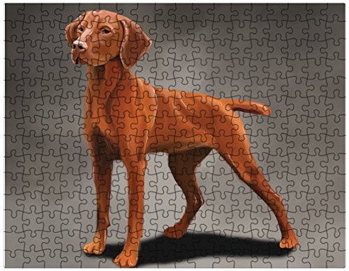Vizsla Dog Puzzle with Photo Tin