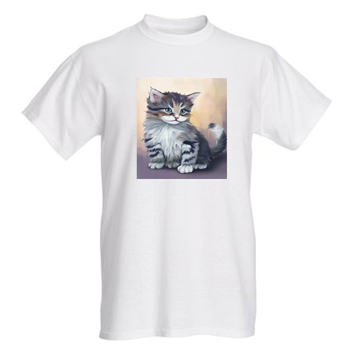 Women's Grey Maine Coon Cat T-Shirt