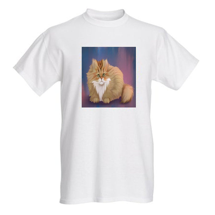 Women's Chinchilla Golden Persian Cat T-Shirt
