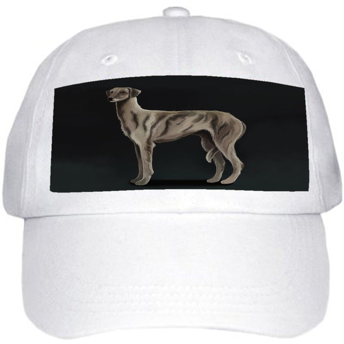 Sloughi Dog Ball Hat Cap Off White