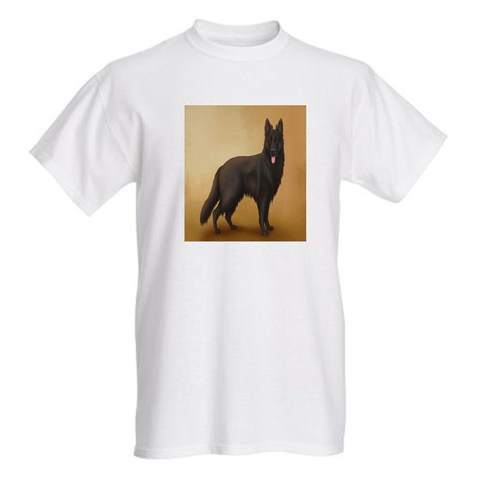 Women's Black German Shepherd Dog T-Shirt