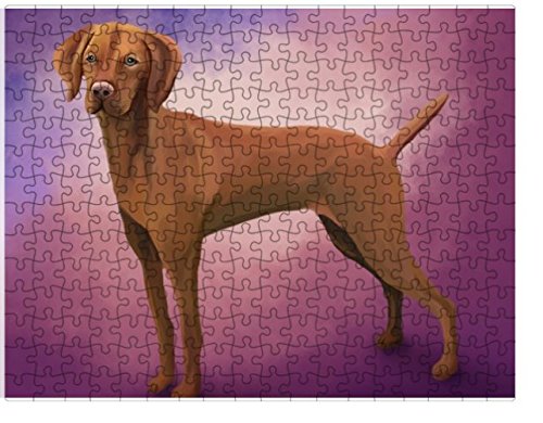 Vizsla Dog Puzzle with Photo Tin