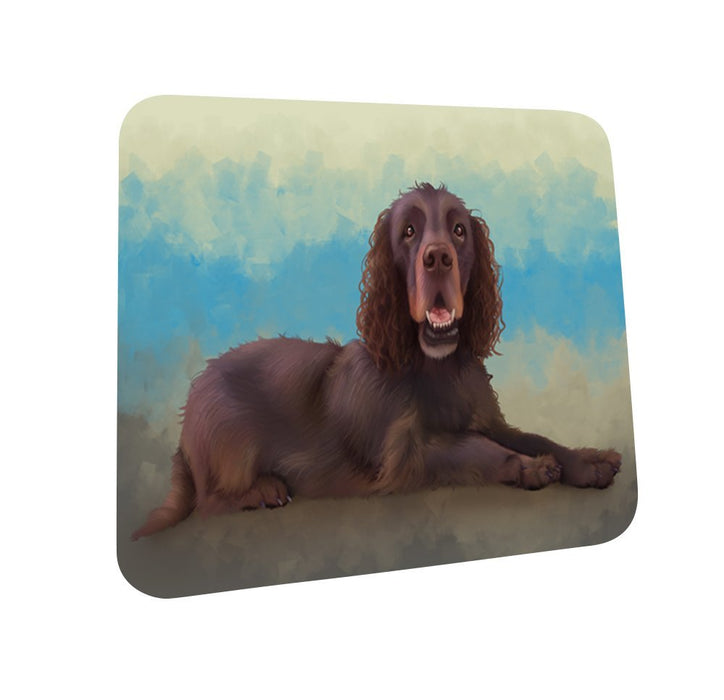 Sussex Spaniel Dog Coasters Set of 4