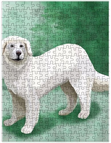 Slovensky Cuvac Dog Puzzle with Photo Tin