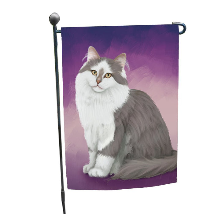 Siberian Cat Garden Flag