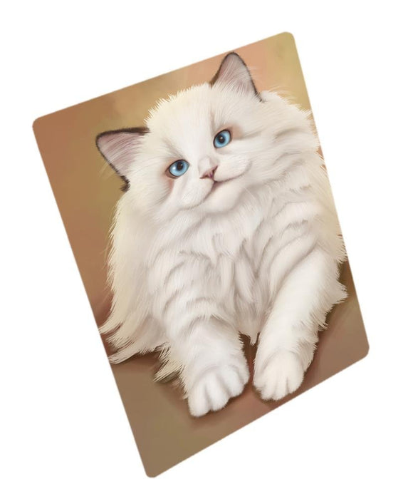 White Ragdoll Cat Magnet