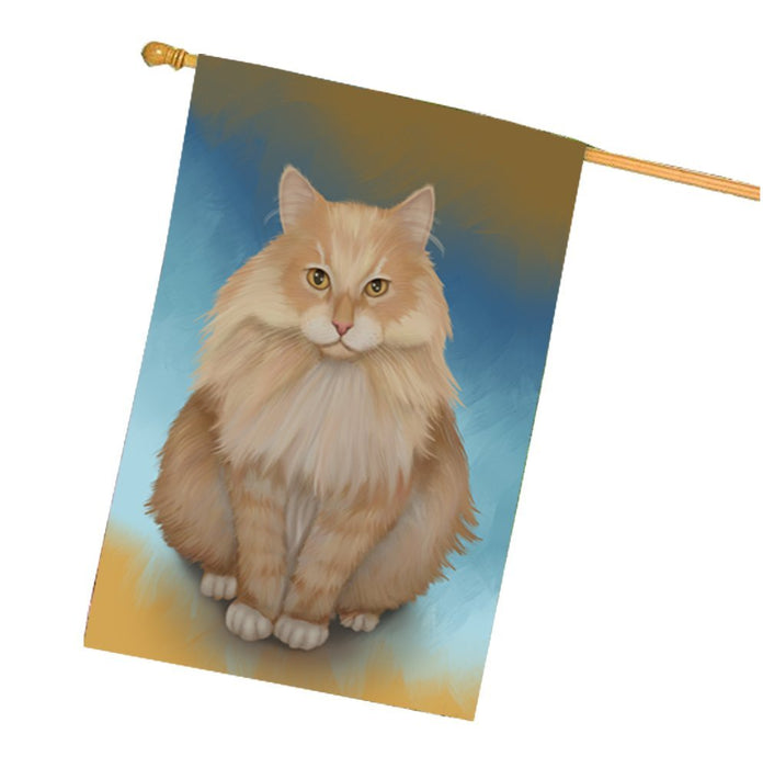 Siberian Cat House Flag