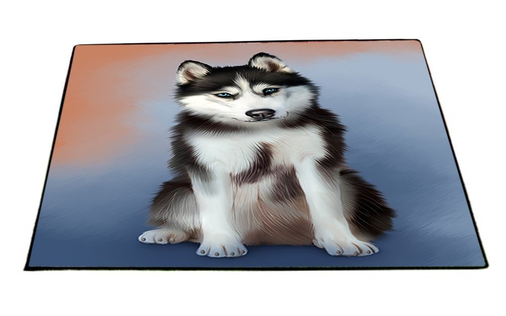 Siberian Husky Dog Floormat FLMS48735