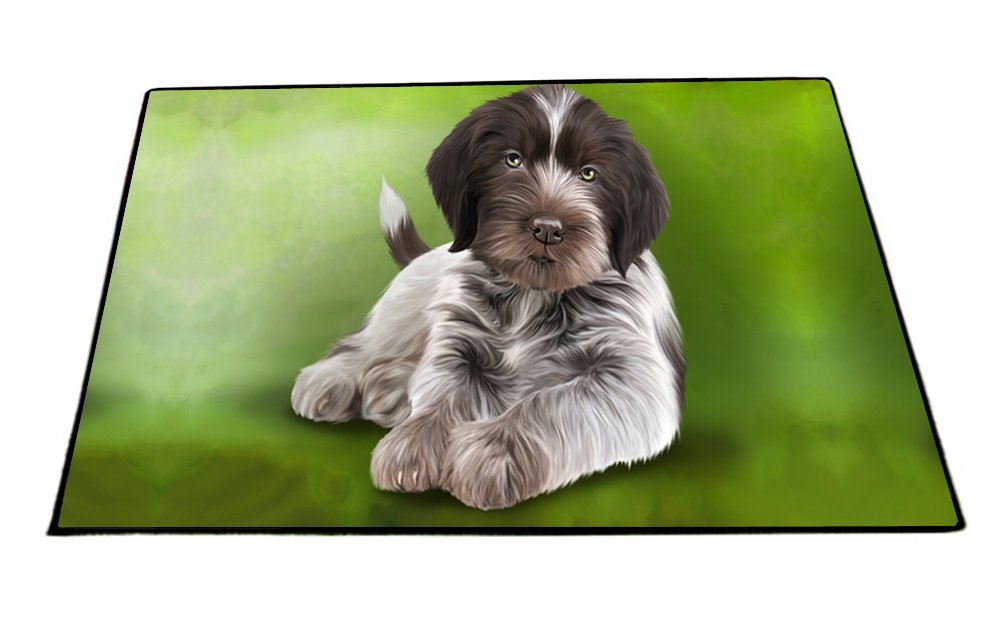 Wirehaired Pointing Griffon Puppy Dog Indoor/Outdoor Floormat