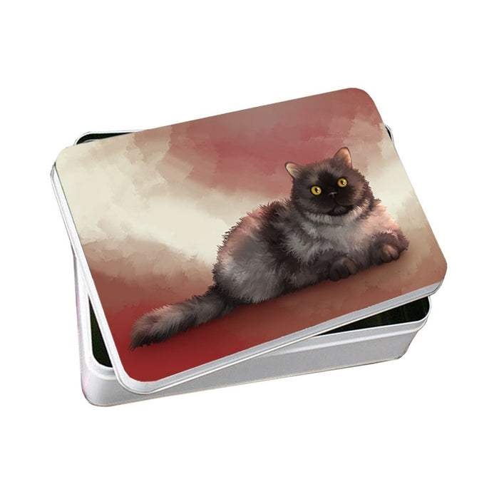 Selkirk Rex Cat Photo Storage Tin PITN48101