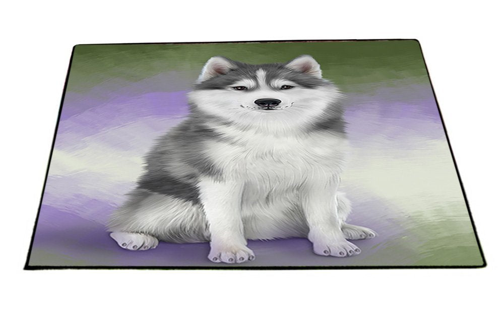 Siberian Husky Dog Floormat FLMS48741