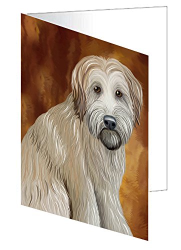 Wheaten Terrier Dog Handmade Artwork Assorted Pets Greeting Cards and Note Cards with Envelopes for All Occasions and Holiday Seasons