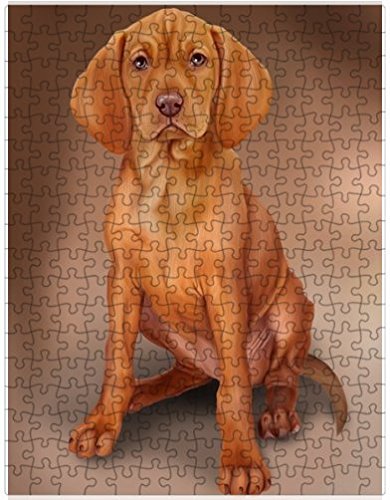 Vizsla Dog Puzzle with Photo Tin D562