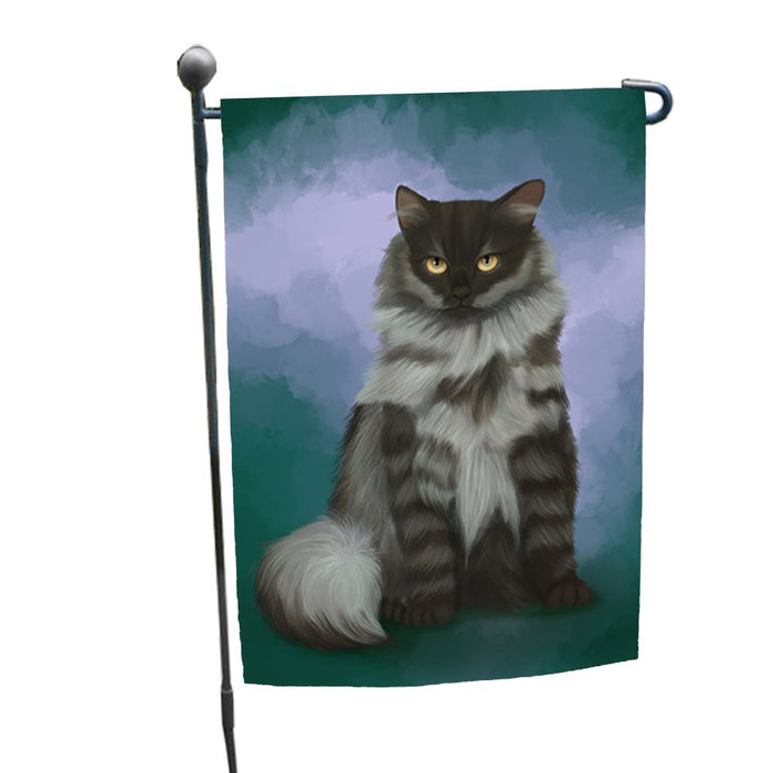 Siberian Cat Garden Flag