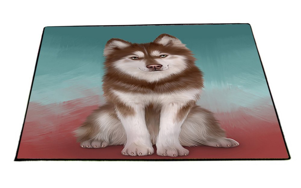 Siberian Husky Dog Floormat FLMS48744