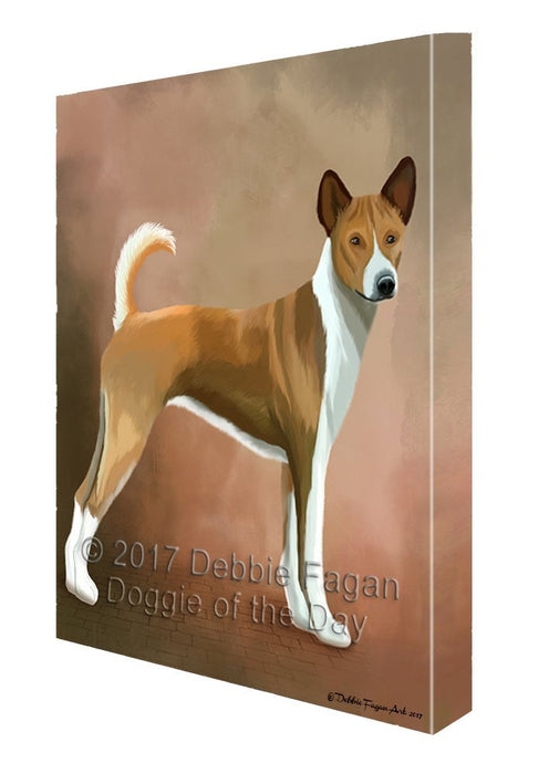 Telomian Dog Painting Printed on Canvas Wall Art