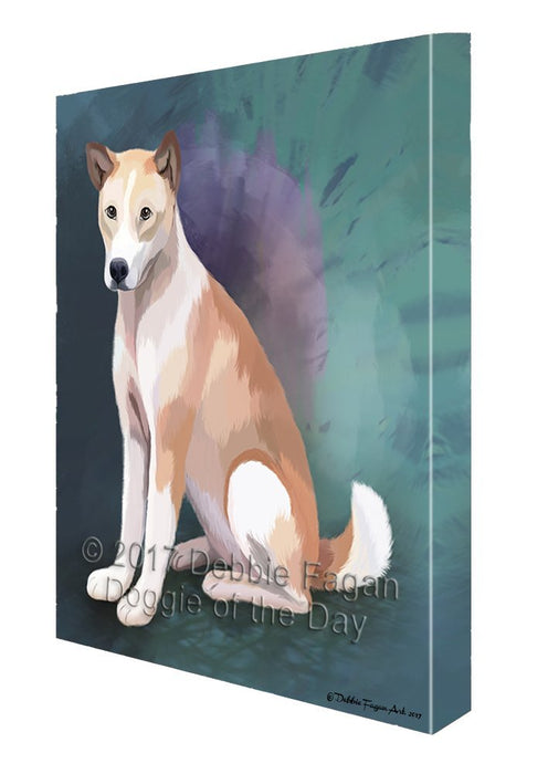 Telomian Dog Painting Printed on Canvas Wall Art