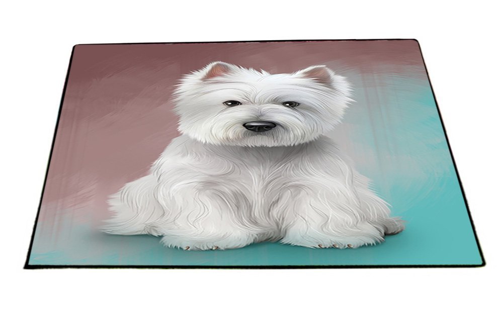 West Highland White Terrier Dog Floormat FLMS48762