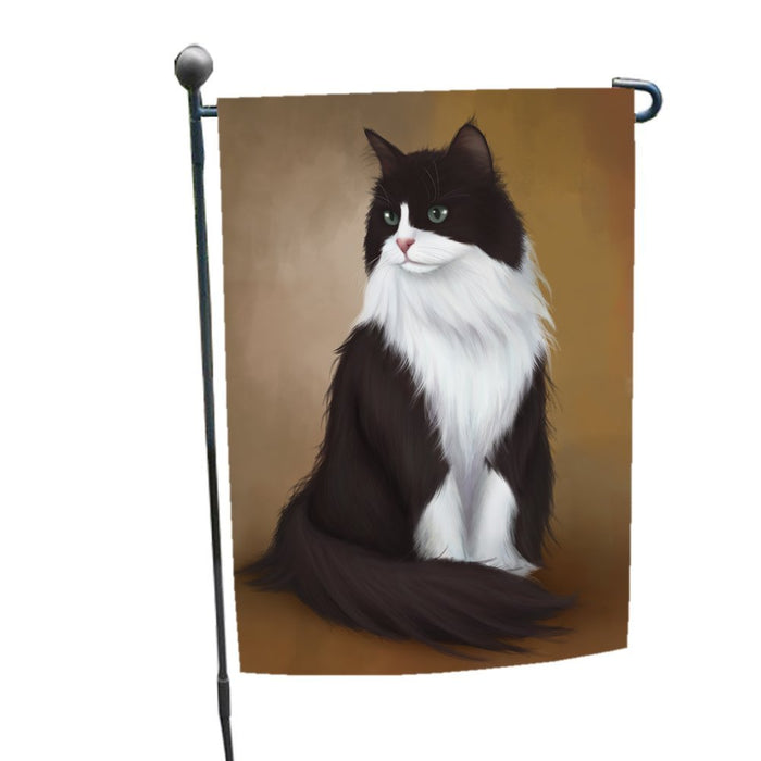 Tuxedo Cat Garden Flag
