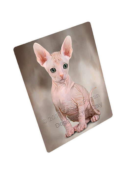 Sphynx Cat Large Refrigerator / Dishwasher Magnet D056