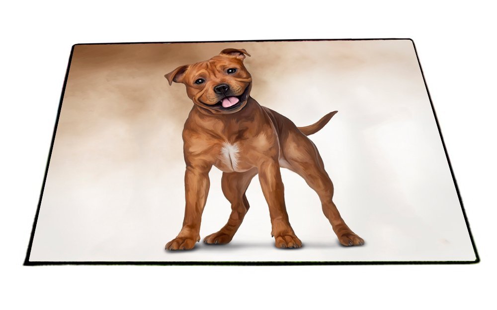 Staffordshire Bull Terrier Dog Indoor/Outdoor Floormat D058