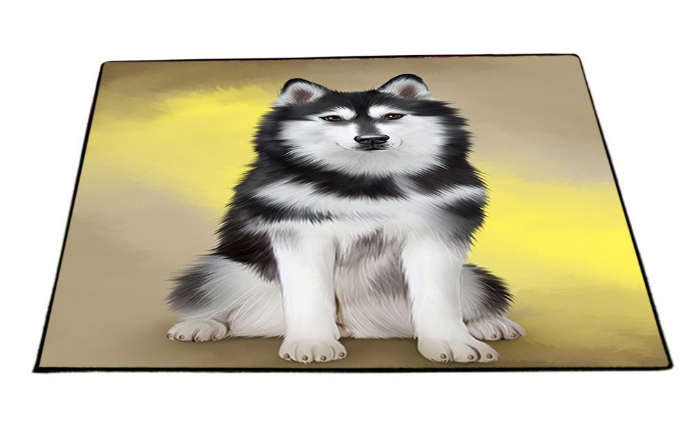 Siberian Husky Dog Floormat FLMS48738