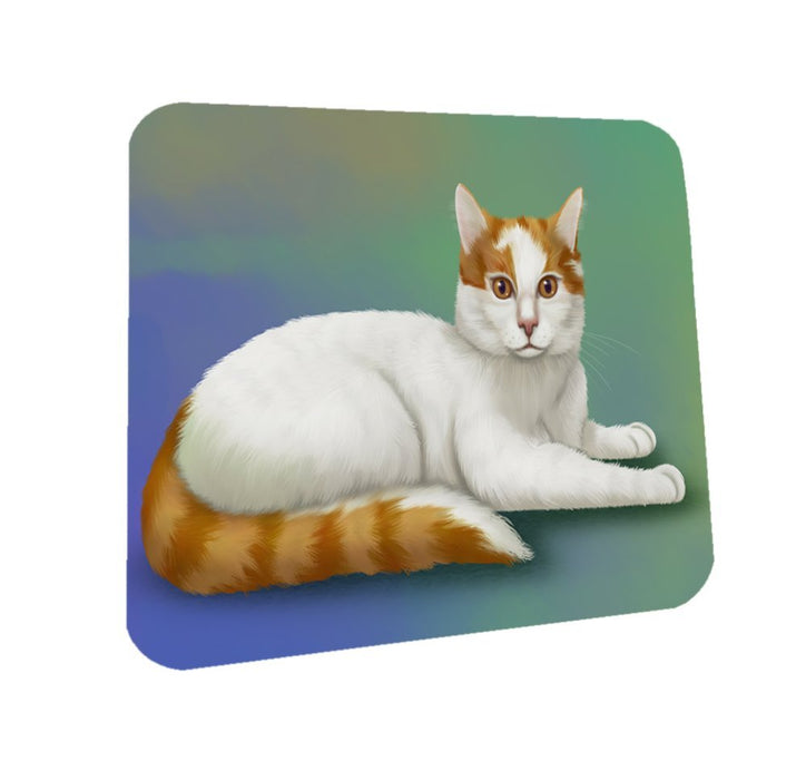 Turkish Van Cat Coasters Set of 4