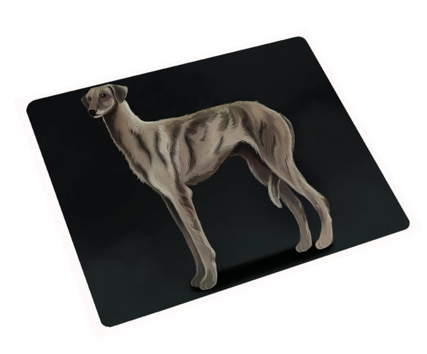 Sloughi Dog Tempered Cutting Board