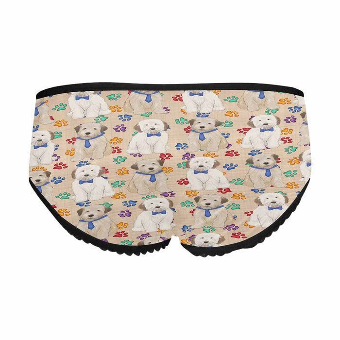 Wheaten Terrier Dogs Blue  Women&#039;s All Over Print Classic Briefs