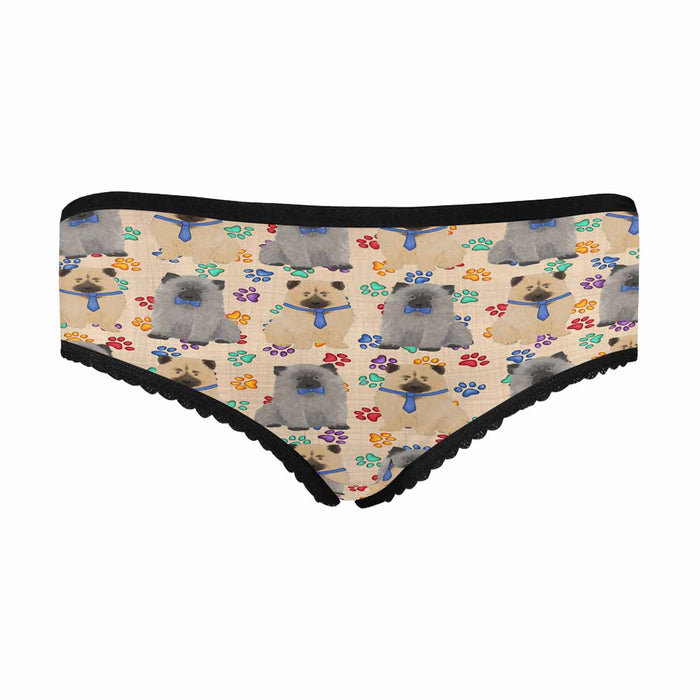 Keeshond Dogs Blue  Women&#039;s All Over Print Classic Briefs