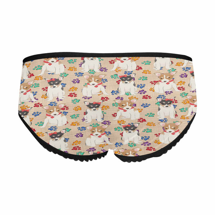 Rat Terrier Dogs Red  Women's All Over Print Classic Briefs