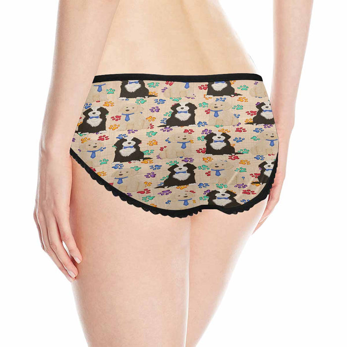 Cockapoo Dogs Blue  Women&#039;s All Over Print Classic Briefs