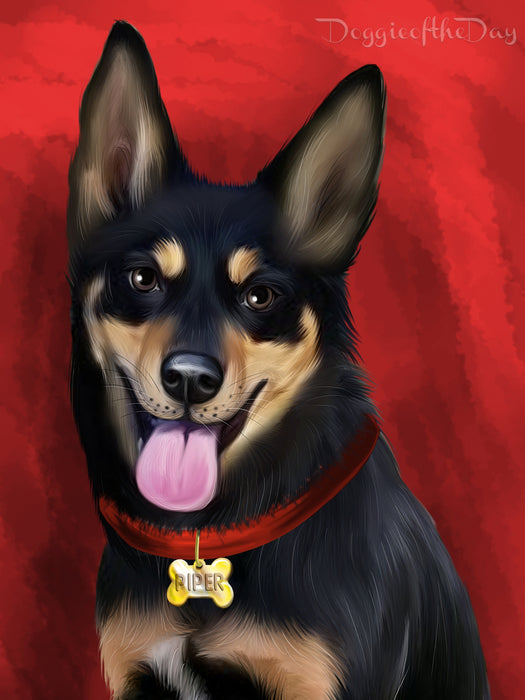 Digital Painting PERSONALIZED PET PORTRAIT! Custom Pet Dog or Cat Art