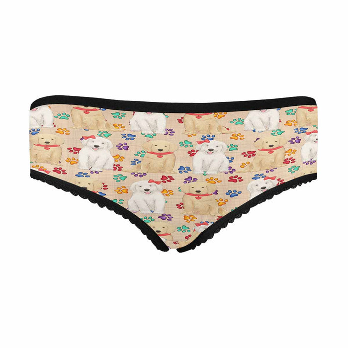 Golden Retriever Dogs Red  Women&#039;s All Over Print Classic Briefs