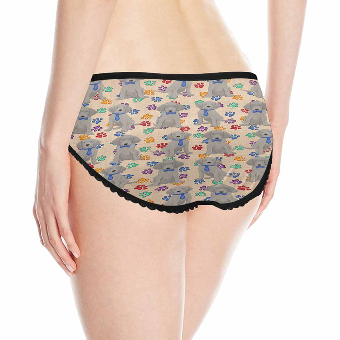 Weimaraner Dogs Blue  Women&#039;s All Over Print Classic Briefs