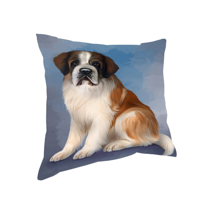 Saint Bernards Dog Throw Pillow D357