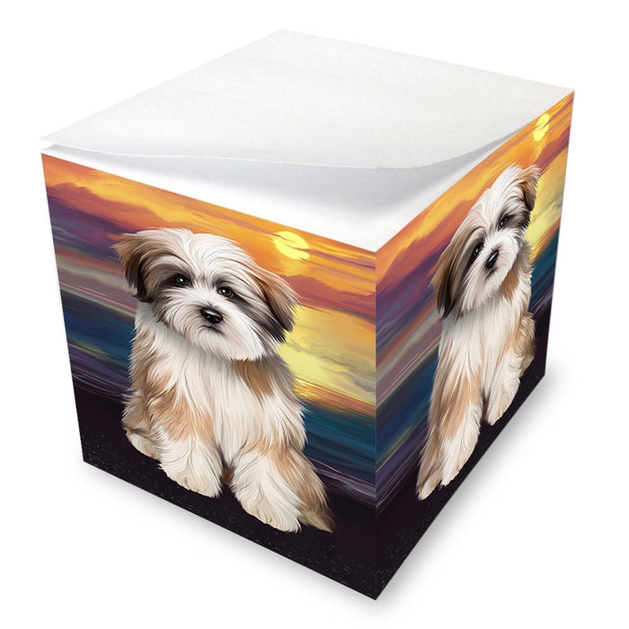 Tibetan Terrier Dog Note Cube NOC48531