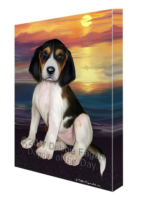 Treeing Walker Coonhound Dog Wall Art Canvas CV227