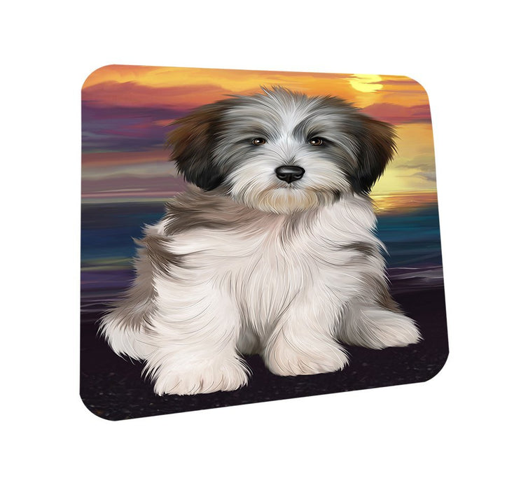 Tibetan Terrier Dog Coasters Set of 4 CST48489