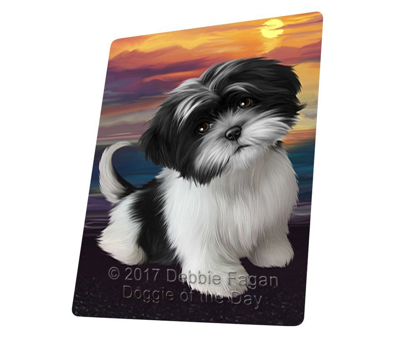 Shih Tzu Dog Large Refrigerator / Dishwasher Magnet D433