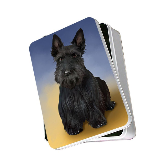 Scottish Terrier Dog Photo Storage Tin PITN48357