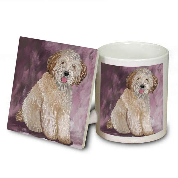 Wheaten Terrier Soft Coated Dog Mug and Coaster Set