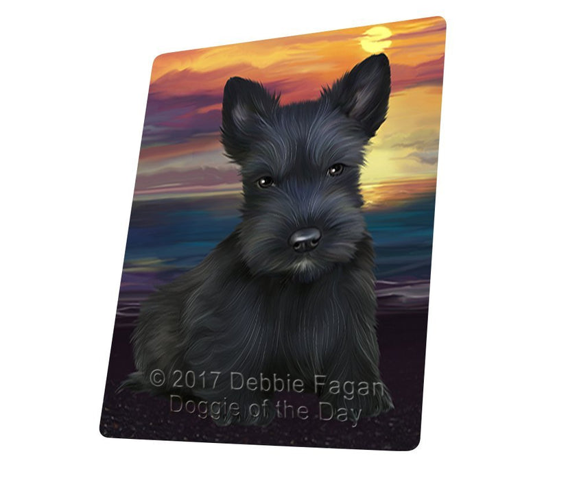 Scottish Terriers Dog Large Refrigerator / Dishwasher Magnet D428